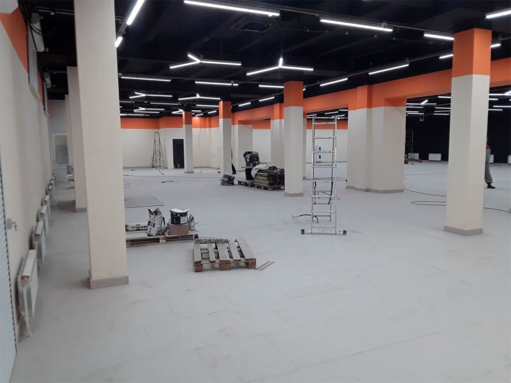 Реконструкция здания кинотеатра "Космос"