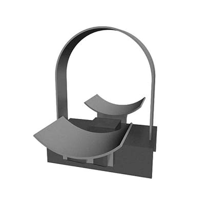Опоры неподвижные хомутовые, бескорпусные Дн 108-1020мм. Т11.00.00.000 СБ