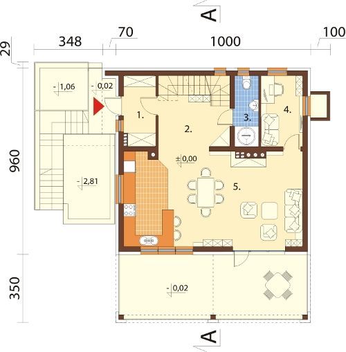 Проект дома «Форэнта» 536bd6116960a8611f72c0b2253fdc4f
