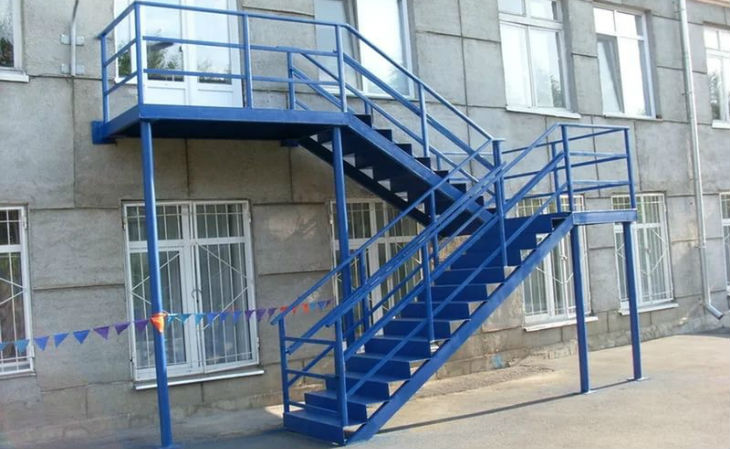 Металлические лестницы ml